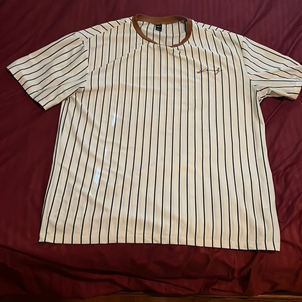 SHEIN black and white t shirt